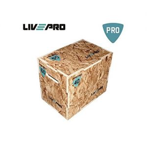 LIVEPRO Plyo box 3 V 1 lesen, 40x50x60 cm