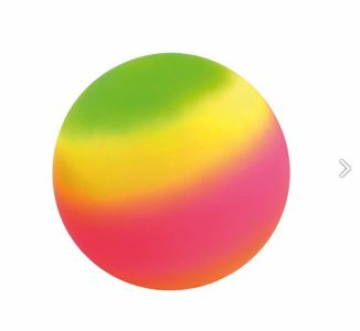 Mavrična žoga za vadbo Neon 100 cm
