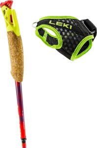 Leki palice Ultratrail FX.One Superlite, vijola-rdeče
