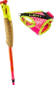 Leki palice Ultratrail FX.One Superlite, oranžno-roza