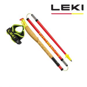 Leki palice Ultratrail FX.One, rdeče - dolgi ročaj