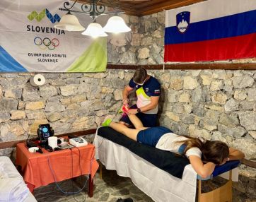 Slo olimpijska ekipa fizian summus laser globus tecar
